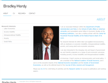 Tablet Screenshot of bradleyhardy.com